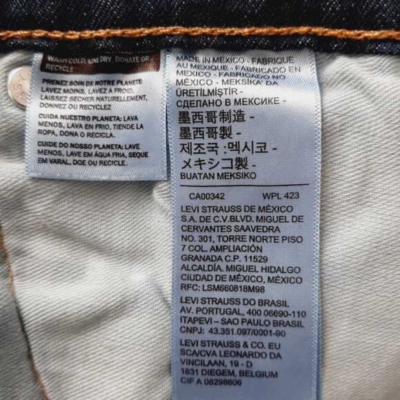 LEVI'S 541 Athletic Taper Fit Big & Tall 18757-0147 Blue Jeans Men's Sz 50 - Picture 11 of 13